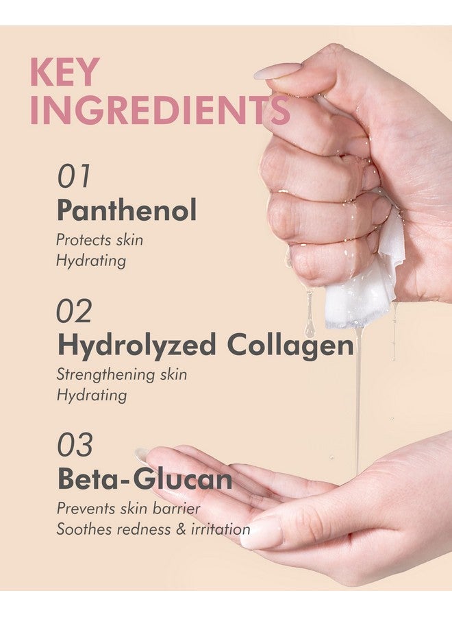 DERMAL Wine Collagen Essence Korean Facial Mask Sheet Pack Of 10 Hydrating & Revitalizing Tired Skin Elasticity Radiant Skin Hypoallergenic Skin Friendly Sheet - Image 4