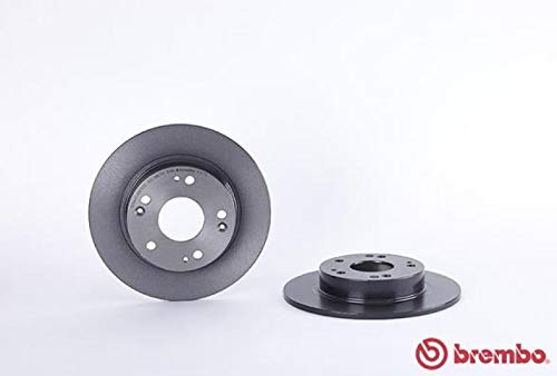 Brembo بريمبو 08.A147.11 طبل الفرامل الخلفي الصلب المغلف بالأشعة فوق البنفسجية أكورا/تشيمو/هوندا/هوندا (دونغفنغ) رقم OE# 42510SMGE20 - Image 4