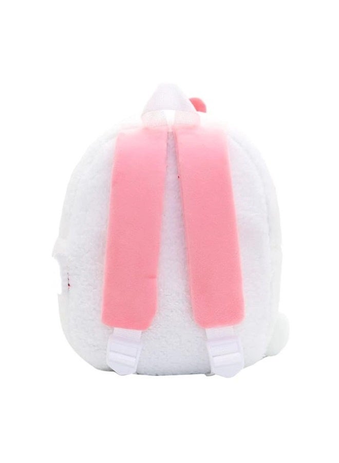 Toddler Backpack for Boys and Girls, Cute Soft Plush Animal Cartoon Mini Backpack Little For Kids 2-6 Years (Alpaca)  - Image 4