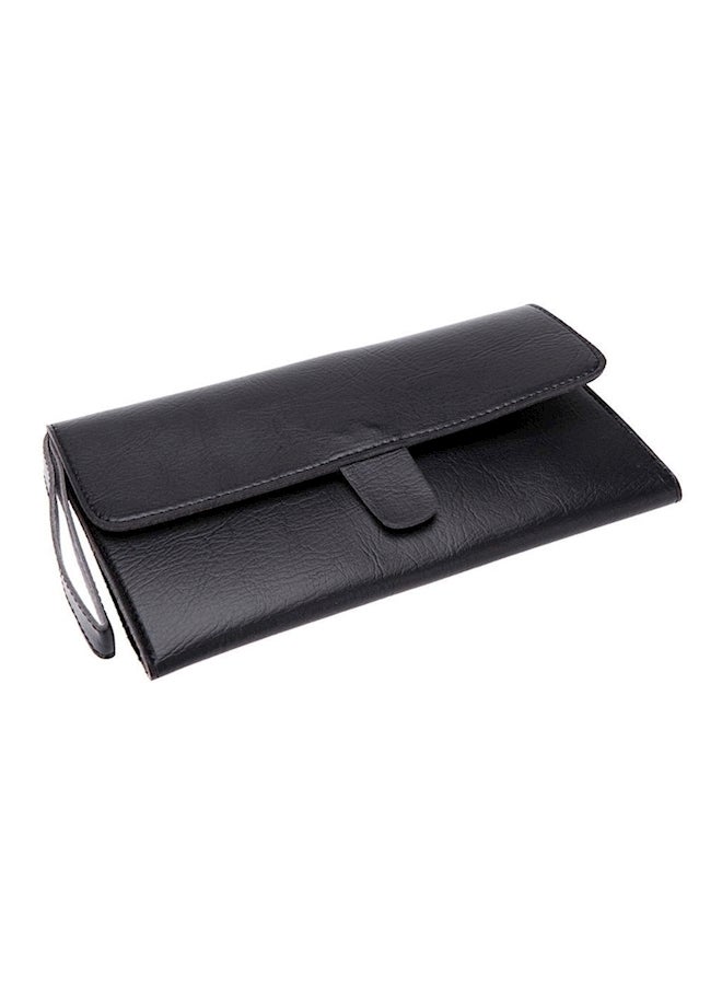NIBEMINENT Hairdressing Tool Pouch Holder Black 25.5x15.3cm - Image 1