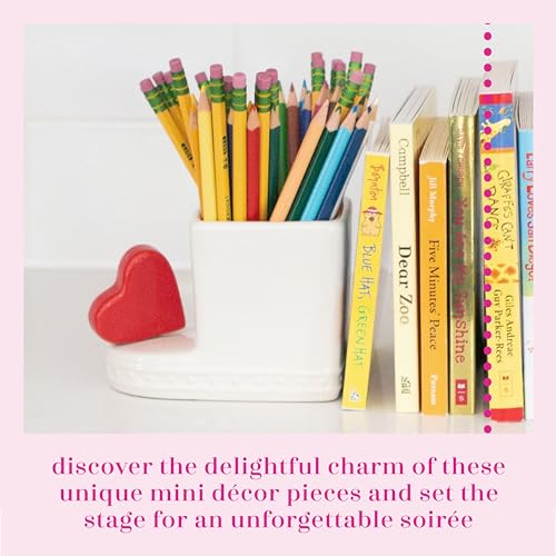 nf nora fleming nora fleming Be Mine (Red Heart) A23 - Hand-Painted Ceramic Valentine's Day Décor - Spring Minis for the Home and Office - Image 3