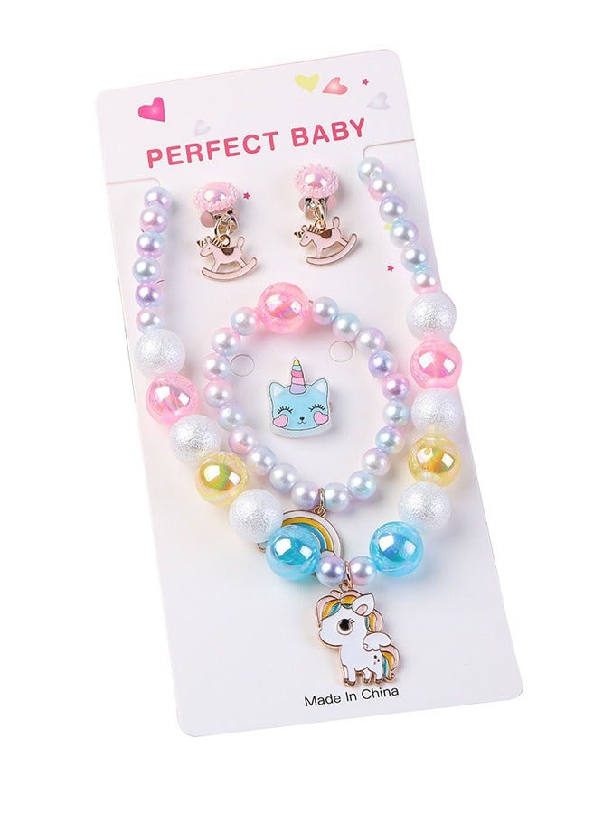 بالمعنى قلادات أطفال، مجموعات إكسسوارات أطفال، هدايا لطيفة - Image 4