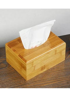 Generic Wooden tissue box  - Image 1