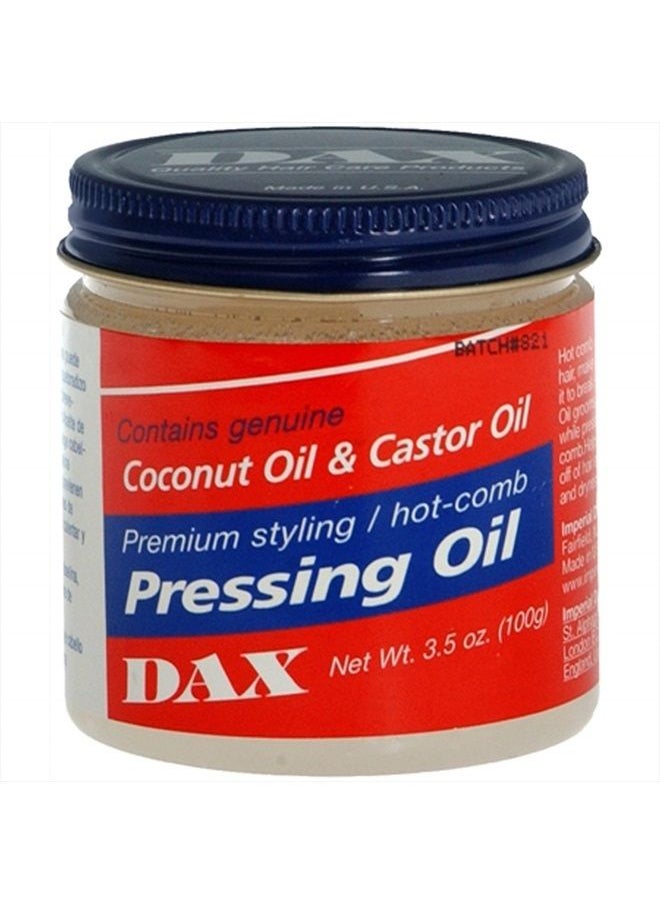 DAX - Dax pomades Pressing Oil, 3.5 Ounce - Image 1