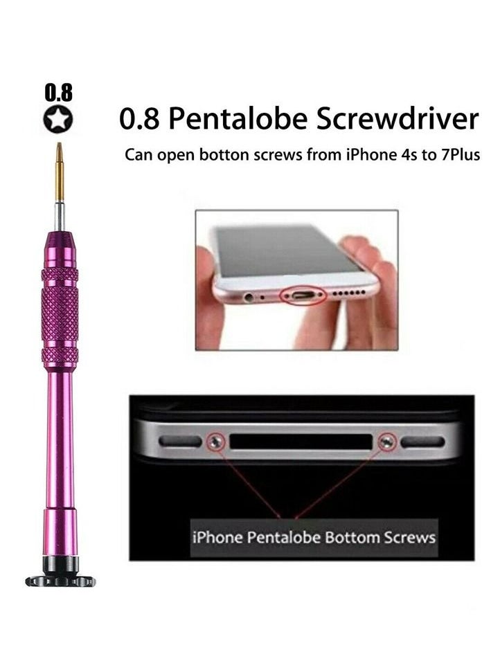 Generic - 10-Piece Screwdriver Set Kit for Apple iPhone Repair Tool - Image 1