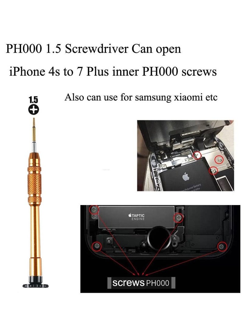 Generic - 10-Piece Screwdriver Set Kit for Apple iPhone Repair Tool - Image 1