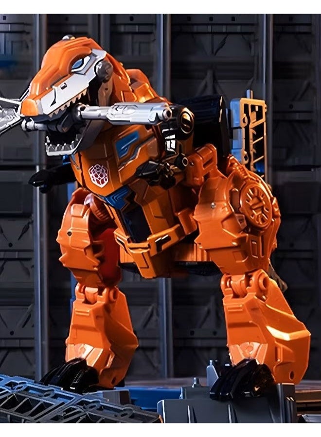 Deformation Robot Toy, Deformed Car Robot Toys, Action Figure Deformation Car Model, Portable Alloy Deformation Robot Toys Gift for Kids-Grimlock - Image 5