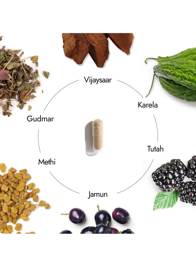 Kapiva Dia Free Capsules, 60 Capsules - Image 3