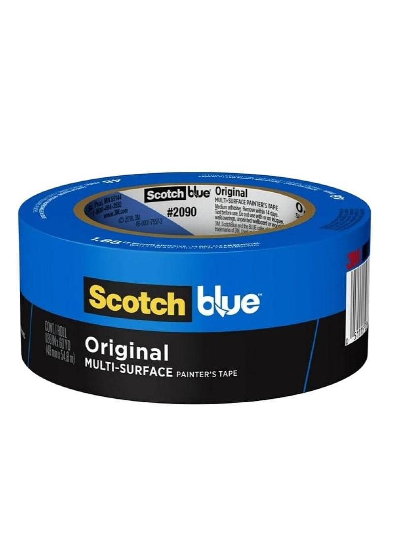 Scotch(R) شريط الطلاء متعدد الأسطح الأصلي ScotchBlue™ 2090 (48 مم × 54.8 م)