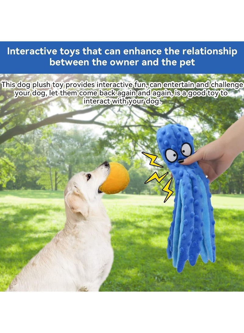 2 Pack Squeaky Dog Toy, No Stuffing, Interactive Dog Toy, Indestructible Chew Toys for Puppies, Teeth, Small, Medium and Large Dogs - Image 4