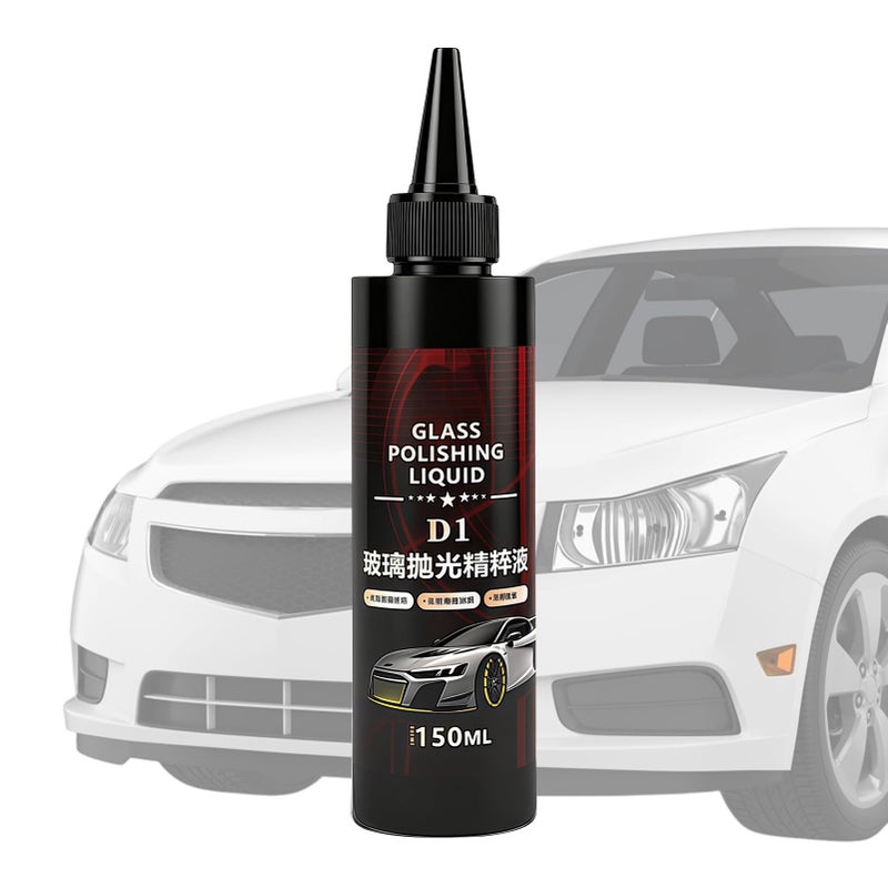 Car Glass Polish Liquid Windshield Scratch Remover High Gloss Cleaner Safe Driving - Image 2