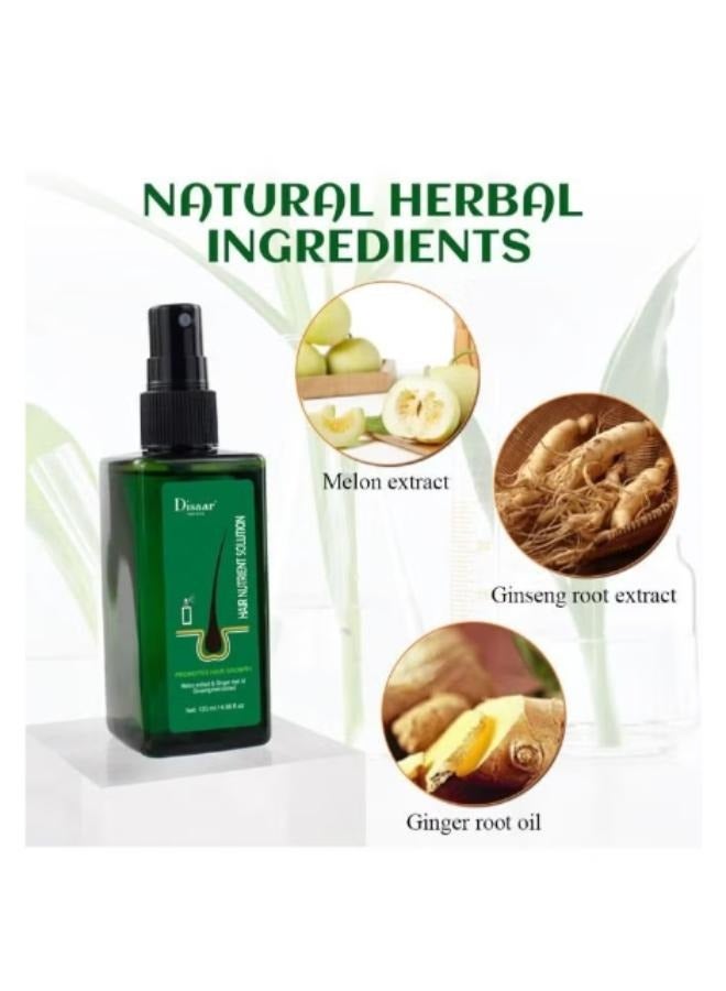 ديسار محلول مغذٍ للشعر بخلاصة البطيخ وزيت جذر الزنجبيل من قطعتين - Image 3