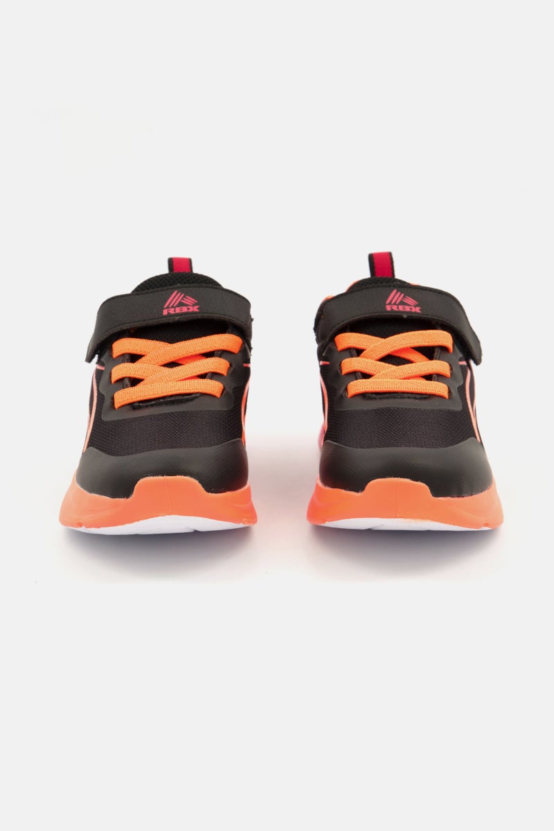 RBX Kids Boy Velcro Light Shoes, Black - Image 4