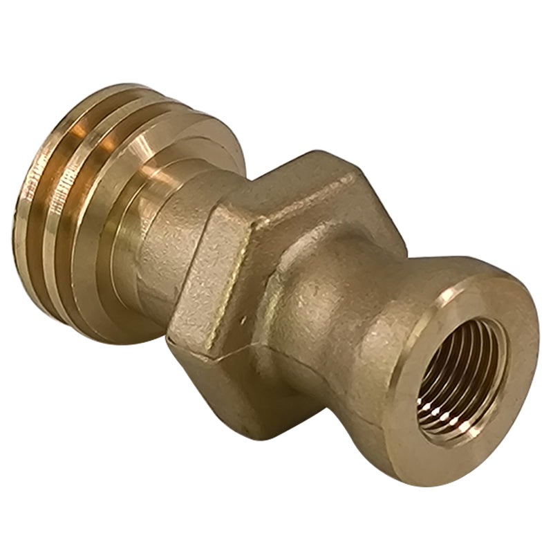 ASTAMOTOR RE7141M Thread Valve Forklift Propane Tank Male Connector Connection Fitting Adapter - Image 3