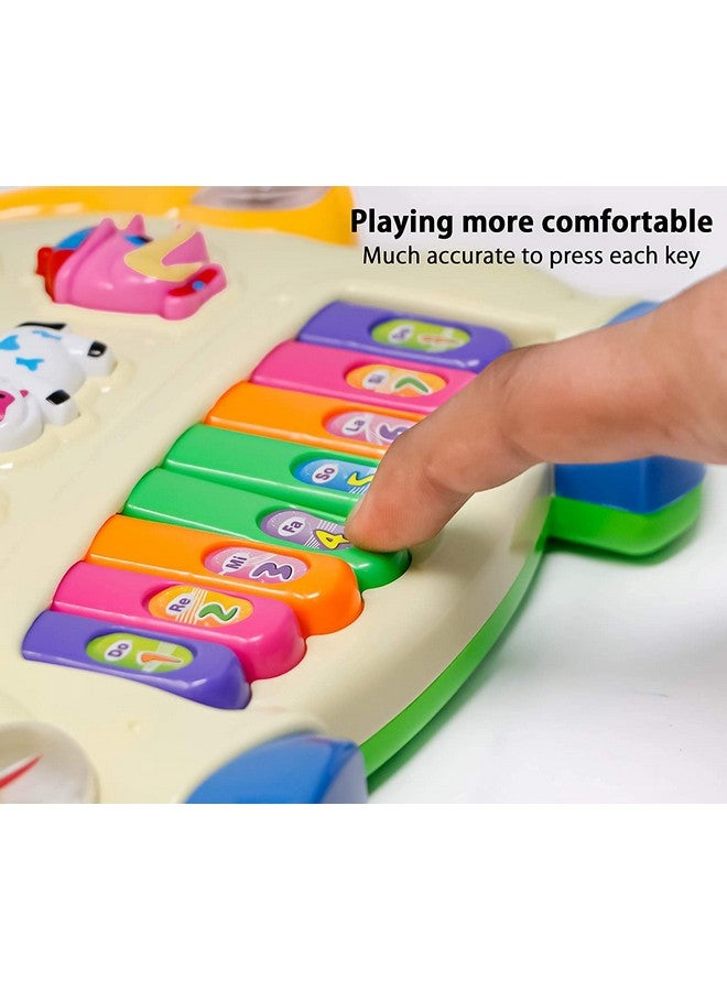 Goyal's Cow Piano Musical Piano with 3 Modes, Flashing Lights & Wonderful Animal Sound Music - Image 3