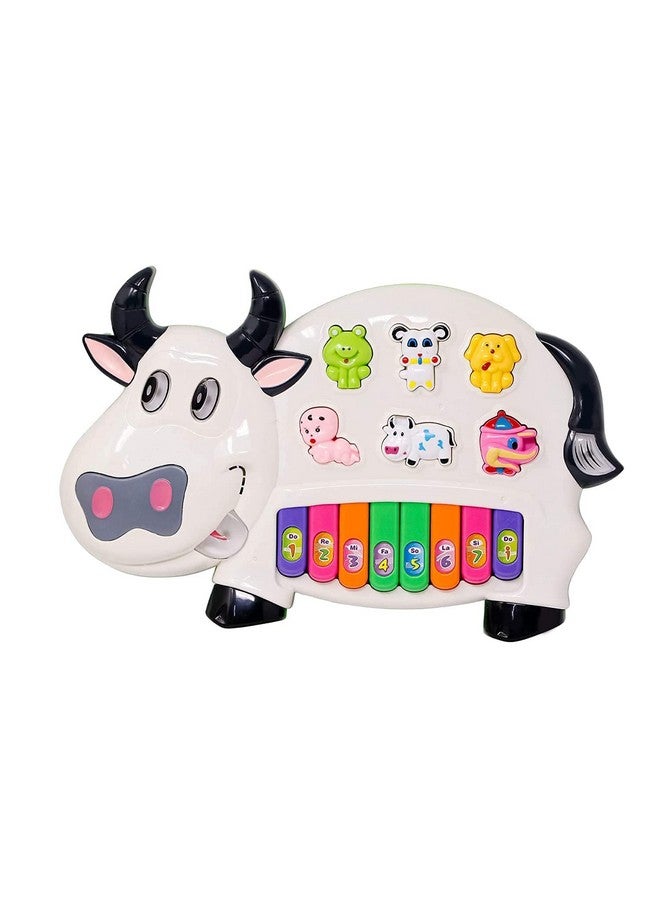 Goyal's Cow Piano Musical Piano with 3 Modes, Flashing Lights & Wonderful Animal Sound Music - Image 1