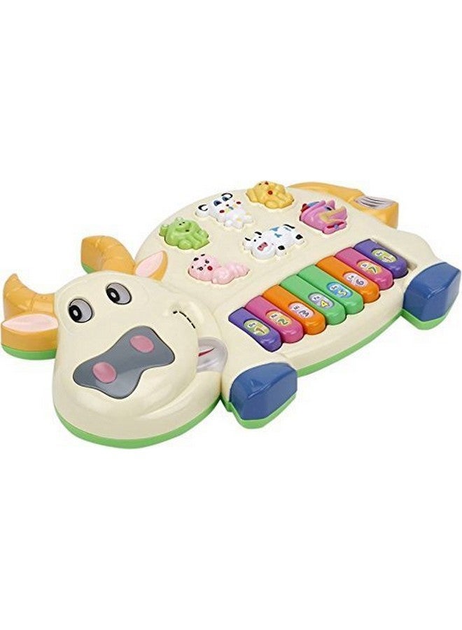 Goyal's Cow Piano Musical Piano with 3 Modes, Flashing Lights & Wonderful Animal Sound Music - Image 5