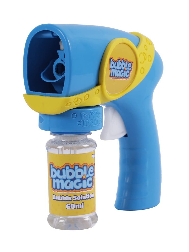 Bubble Magic Turbo Powered Blaster Bubble Gun|with Viscous Concentrate Solution 60mlBottle|BatteryNotREQUIRED|Safe for Kids 3 yr+|Birthday & Return Gifts|Bubble Machine Outdoor Indoor Toy|MadeInIndia - Image 2