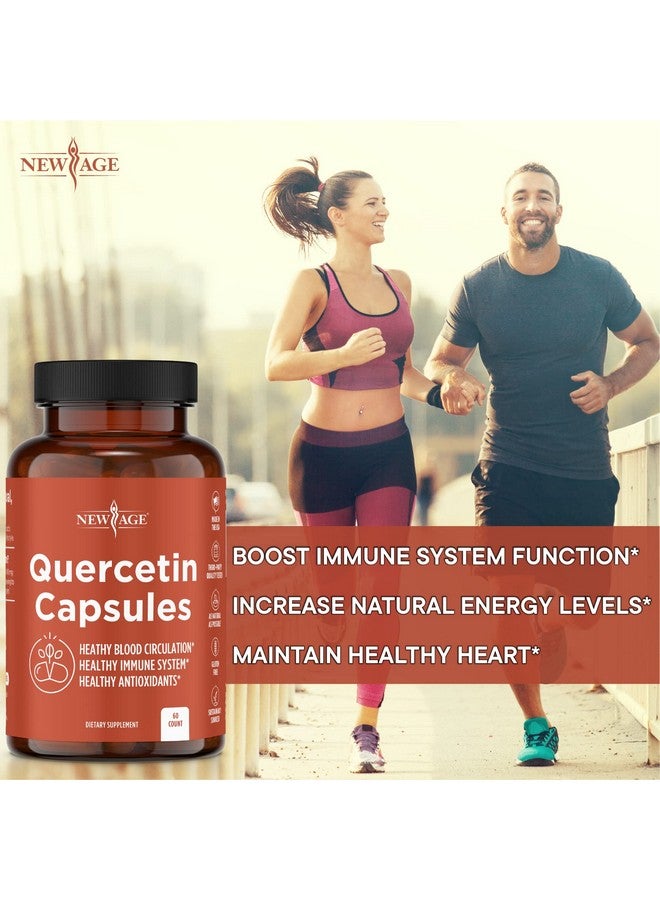 NEW AGE Quercetin 1000mg Quercetin Vegetarian Capsules 120 Count - Image 5