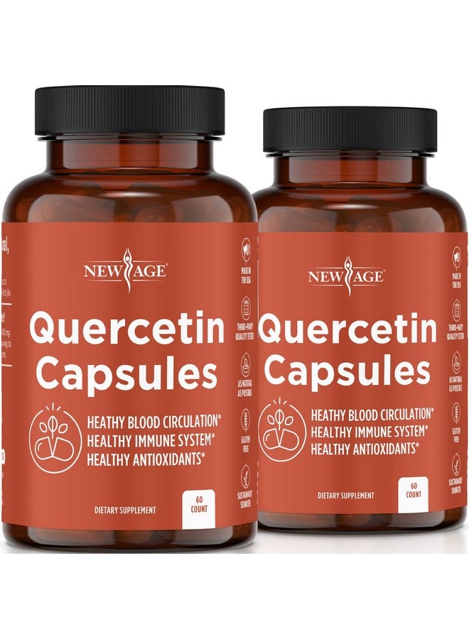 NEW AGE Quercetin 1000mg Quercetin Vegetarian Capsules 120 Count - Image 1