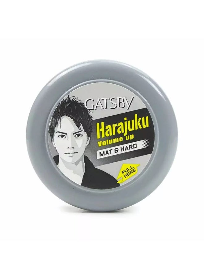 GATSBY Gatsby Leather Styling Wax, Mat and Hard 75gms  - Image 1