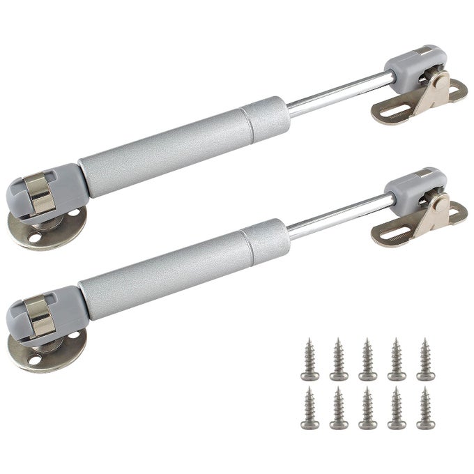 120N26Lbs Gas Strut Lift Support 6 Inch Length Hydraulic Gas Spring Safety Lift Support Cabinet Door Lift Pneumatic Support For Cabinet Toy Box Pack Of 2