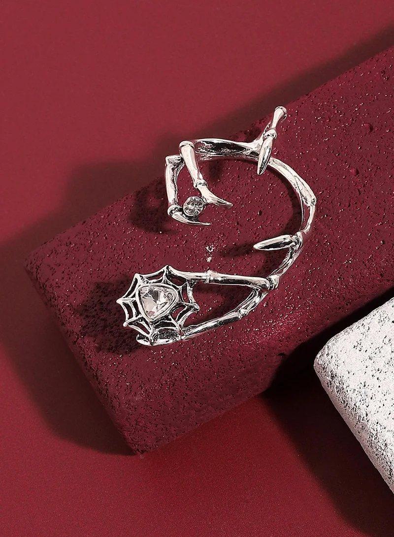 SOHI Edgy Spike Artificial Cuff Earring Jewellery