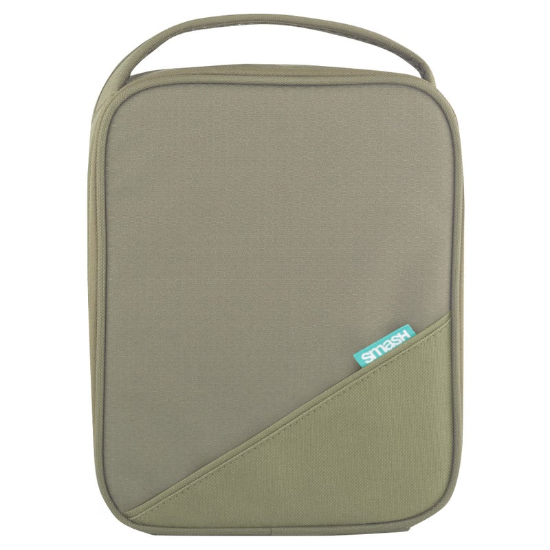 Smash 20851 Basic Insulated Lunch Bag Fabric 4 liters Khaki