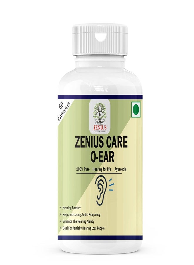 ZENIUS Ear Care, Ear Ringing Support Relief for Tinnitus, buzzing, Restore Peaceful Silence and Enhance Auditory Wellness Naturally 60 Capsules - Image 1