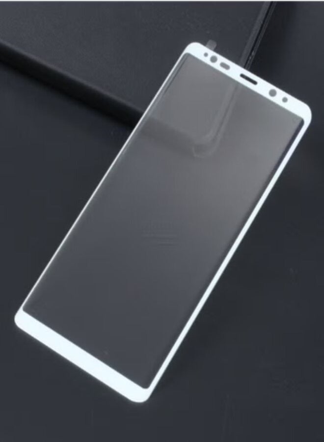 Full Body Curved Screen Protector For Samsung Galaxy S8 Plus White/Clear  - Image 1