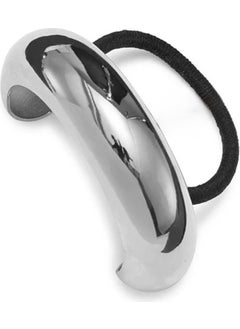 Bahels Women's Imported Pinterest Silver Elastic Buckle  - Image 1