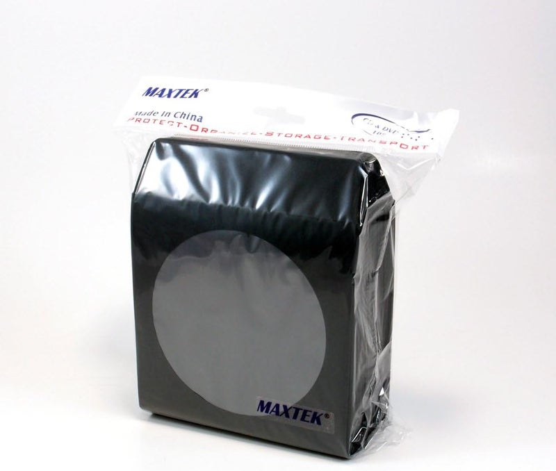 maxtek 100 Pack Maxtek Premium Thick Black Color Paper CD DVD Sleeves Envelope with Window Cut Out and Flap 100g Heavy Weight - Image 3