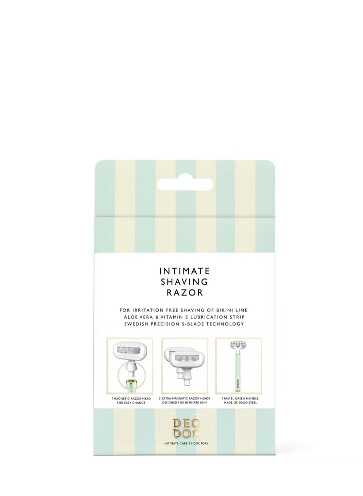 DeoDoc Razor Green , DeoDoc shaving foam Fresh Coconut - Image 2