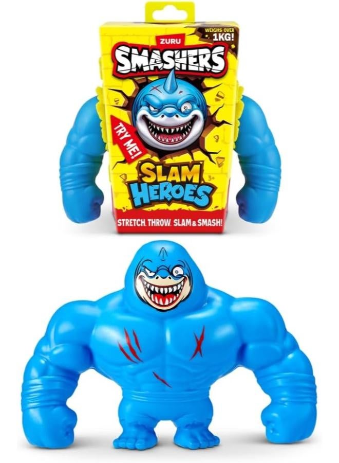 Zuru Smashers Slam Heroes Wrestler and Shark Figure Toy - Image 4