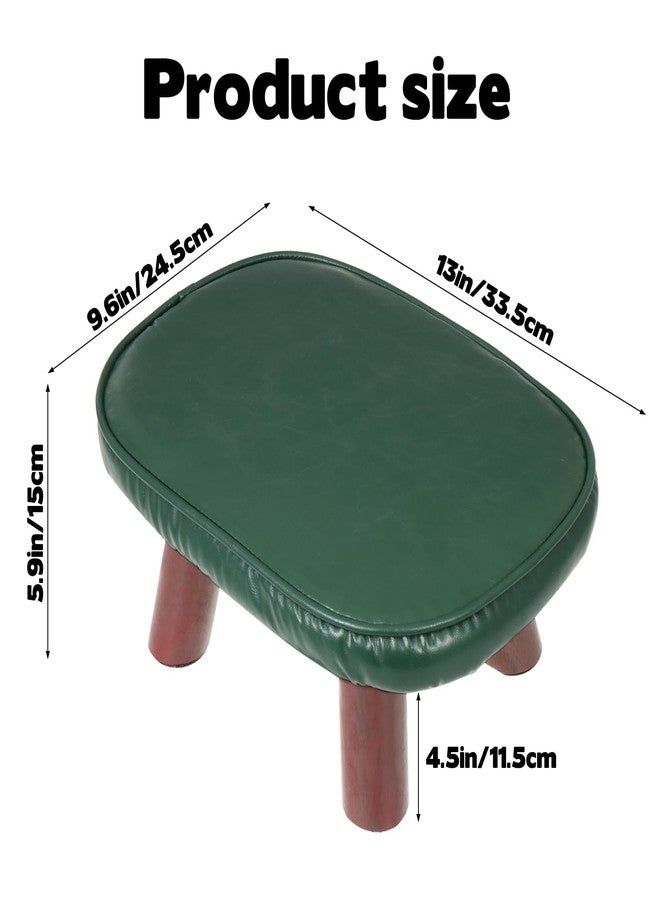 AIHSUMC Prayer Kneeler with PU Leather Cushion, Wooden Prayer Bench with Solid Wood Legs, Thick Padded Kneeling Stool for Home Prayer & Meditation - Image 3