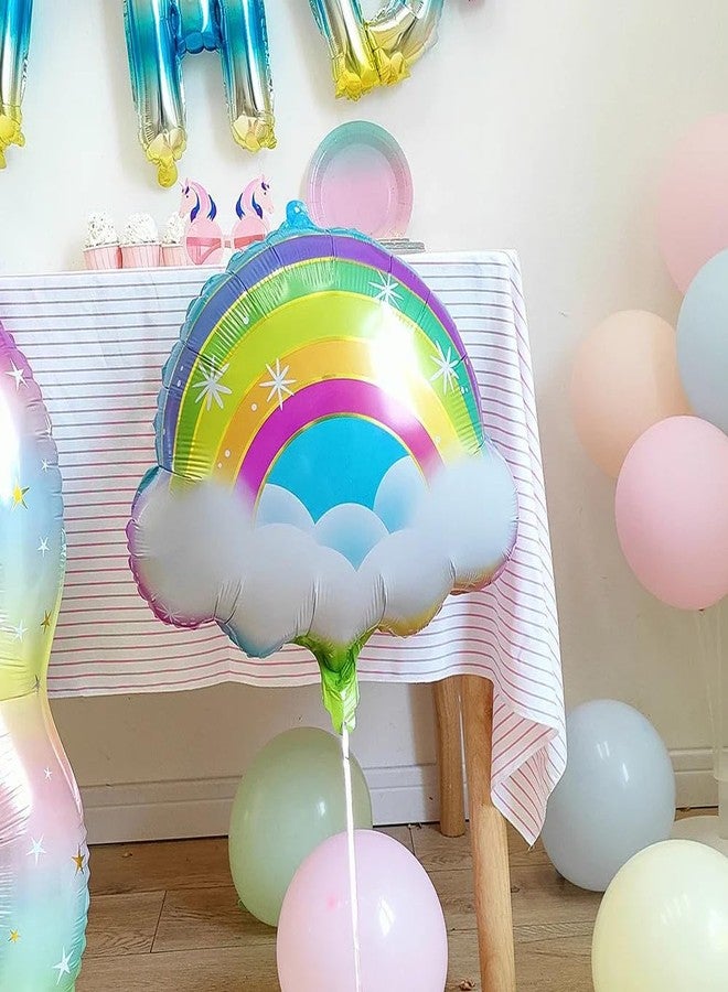 EASUTE 158pcs Unicorn Birthday Decorations, Unicorn Balloons Arch Kit Pastel Pink Blue Yellow Balloons with Rainbow Balloon for Girl Unicorn Party Decoration Baby Shower Supplies - Image 5