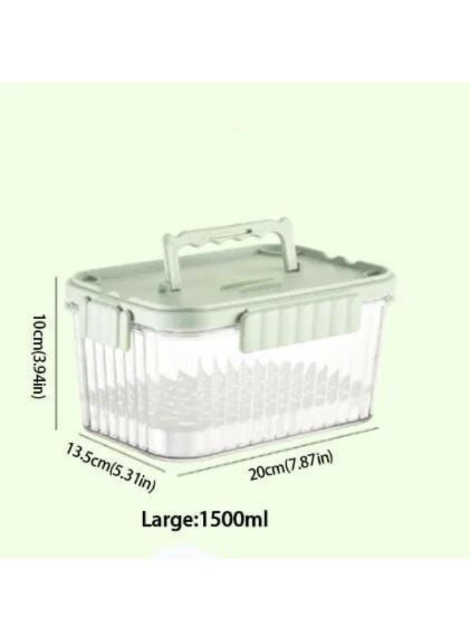 صندوق حفظ الطعام الخارجي – حاوية تخزين طعام معزولة للتخييم والرحلات والسفر - Image 3