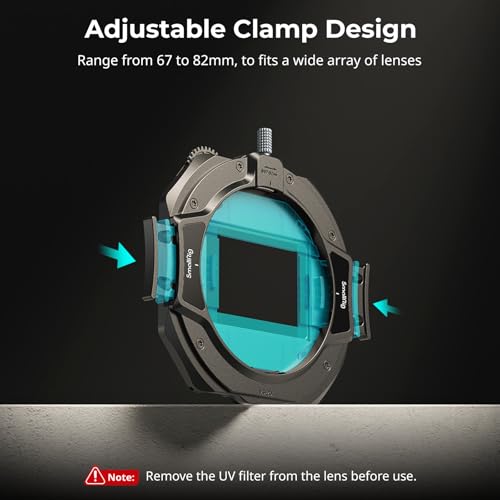 SmallRig Matte Box with Adjustable Clamp from 67mm - 82mm, with 4 x 5.65 Filter Frame, Top Flag, for DSLR Mirrorless Cameras - 4409 - Image 2