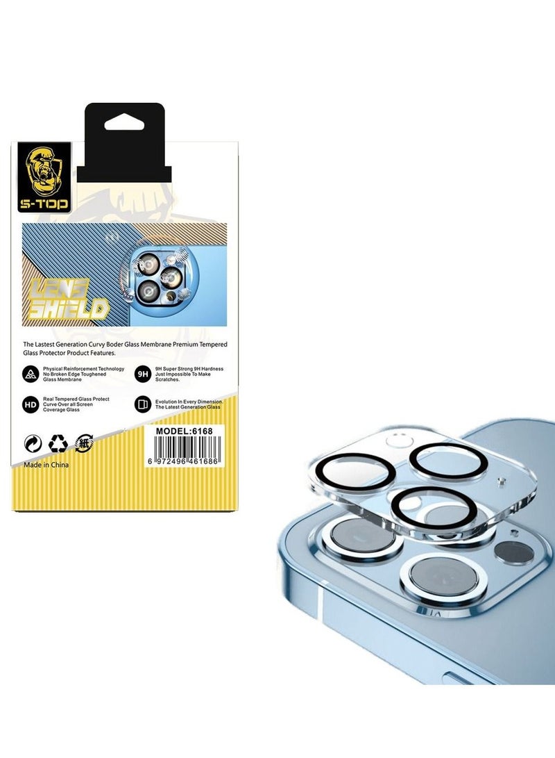 اس-توب حامي عدسة الكاميرا الخلفية من الزجاج المقوى عالي الدقة لهاتف آيفون  IPHONE 15 PLUS - Image 3