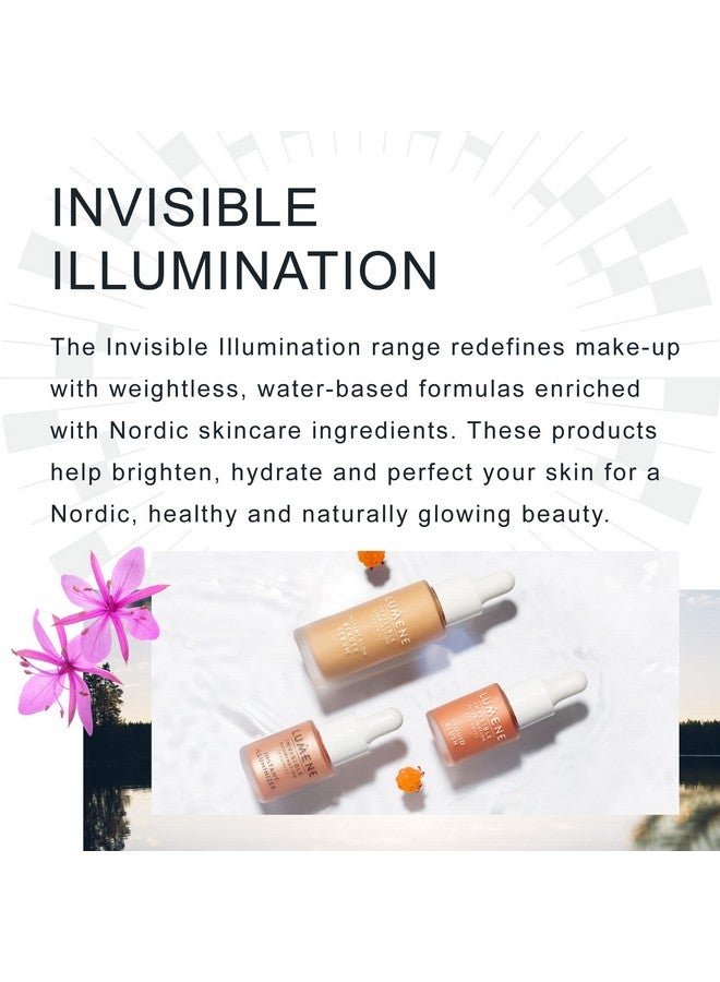 Lumene سائل تسمير البشرة غير المرئي من Invisible Illumination، قطرات تسمير غنية بإشراقة عميقة للعناية بالبشرة، مكياج مرطب لبشرة طبيعية مشرقة ومتوهجة (0.5 أونصة سائلة) - Image 4
