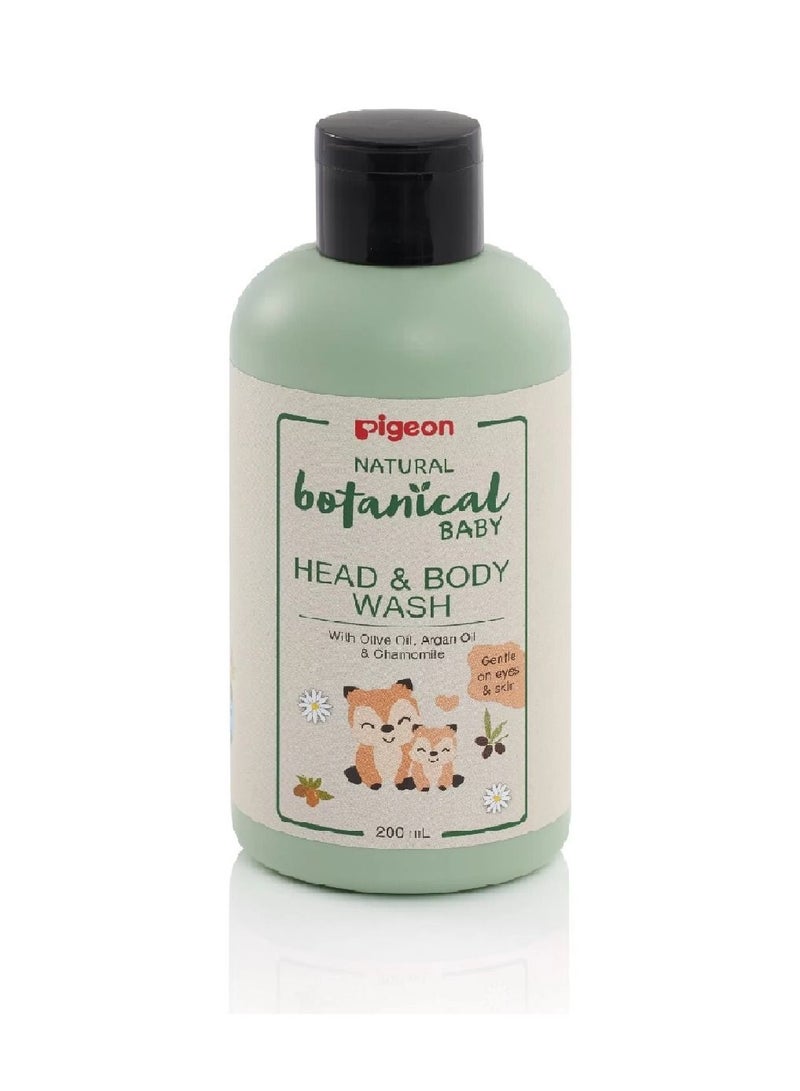 pigeon Natural Botanical baby head & body wash