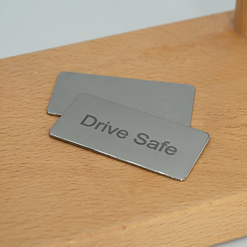 StayMax Stainless Steel Engraving Blank Tags Rectangle Stamping Blanks Blank Metal Plate 25 Pack 1x2Inch - Image 5