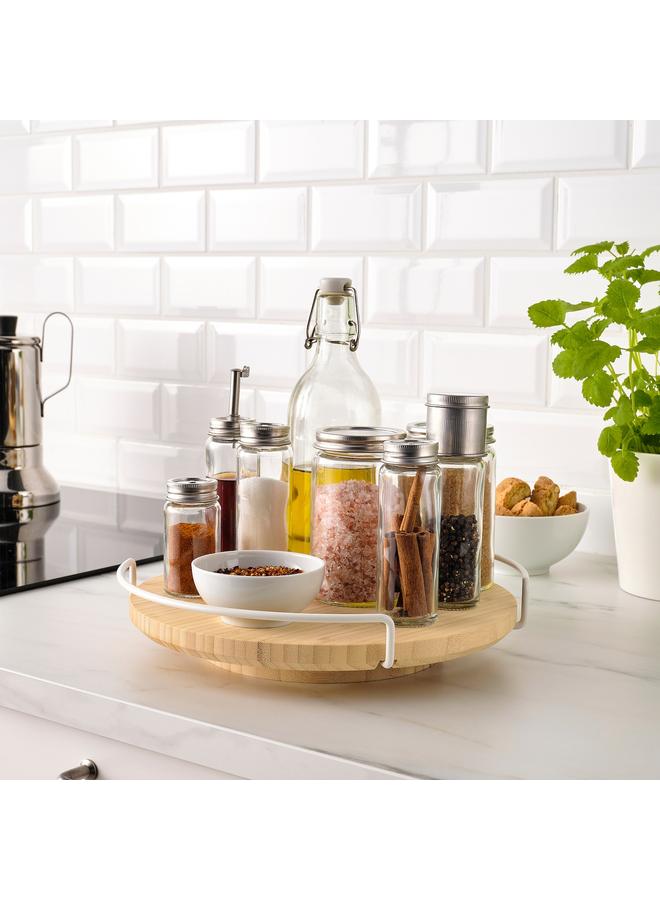 Zaboon Lazy Susan, Organizer Bamboo, 28 Cm - Image 3