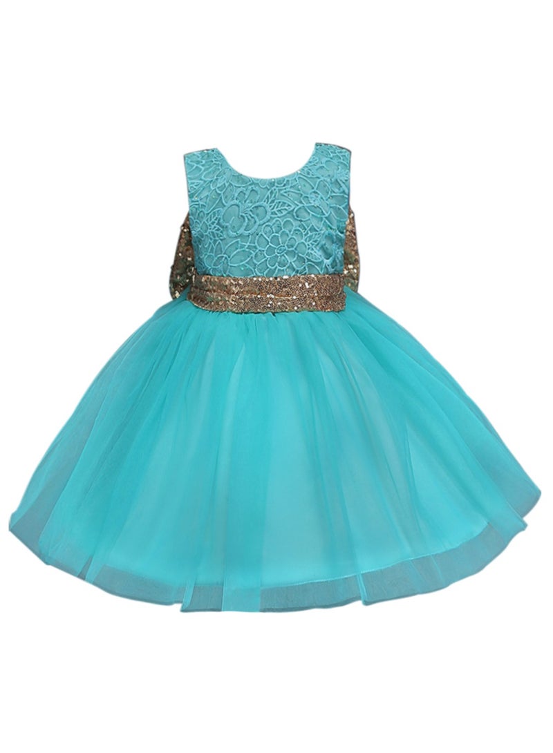 D'Daniela Lace Bodice Tulle Dress - Image 1