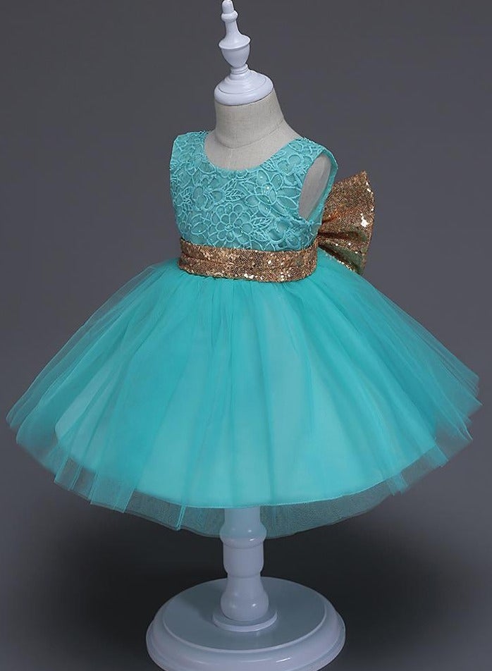 D'Daniela Lace Bodice Tulle Dress - Image 3