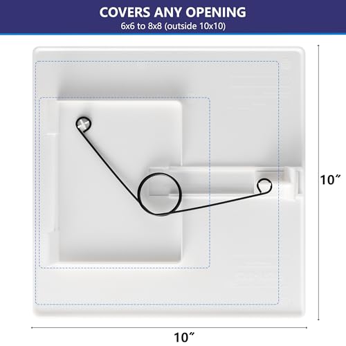 EASY-EXS Access Panels Spring-Fit 8"x8" (External 10"x10") Square - Image 2
