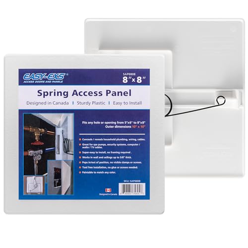 EASY-EXS Access Panels Spring-Fit 8"x8" (External 10"x10") Square - Image 1