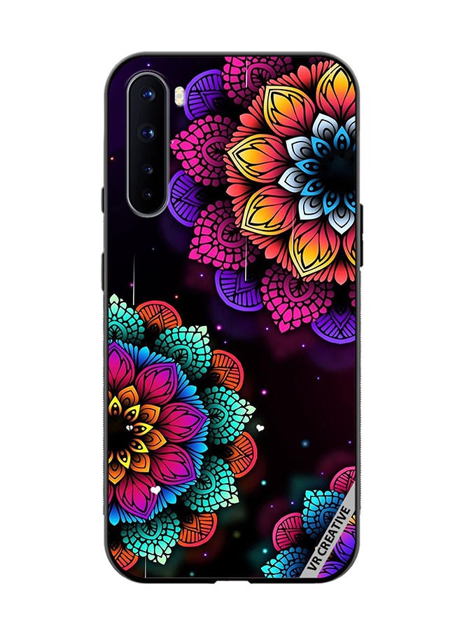 VR CREATIVE Protective Case Cover For OnePlus Nord Flowers Design Multicolour - Image 1