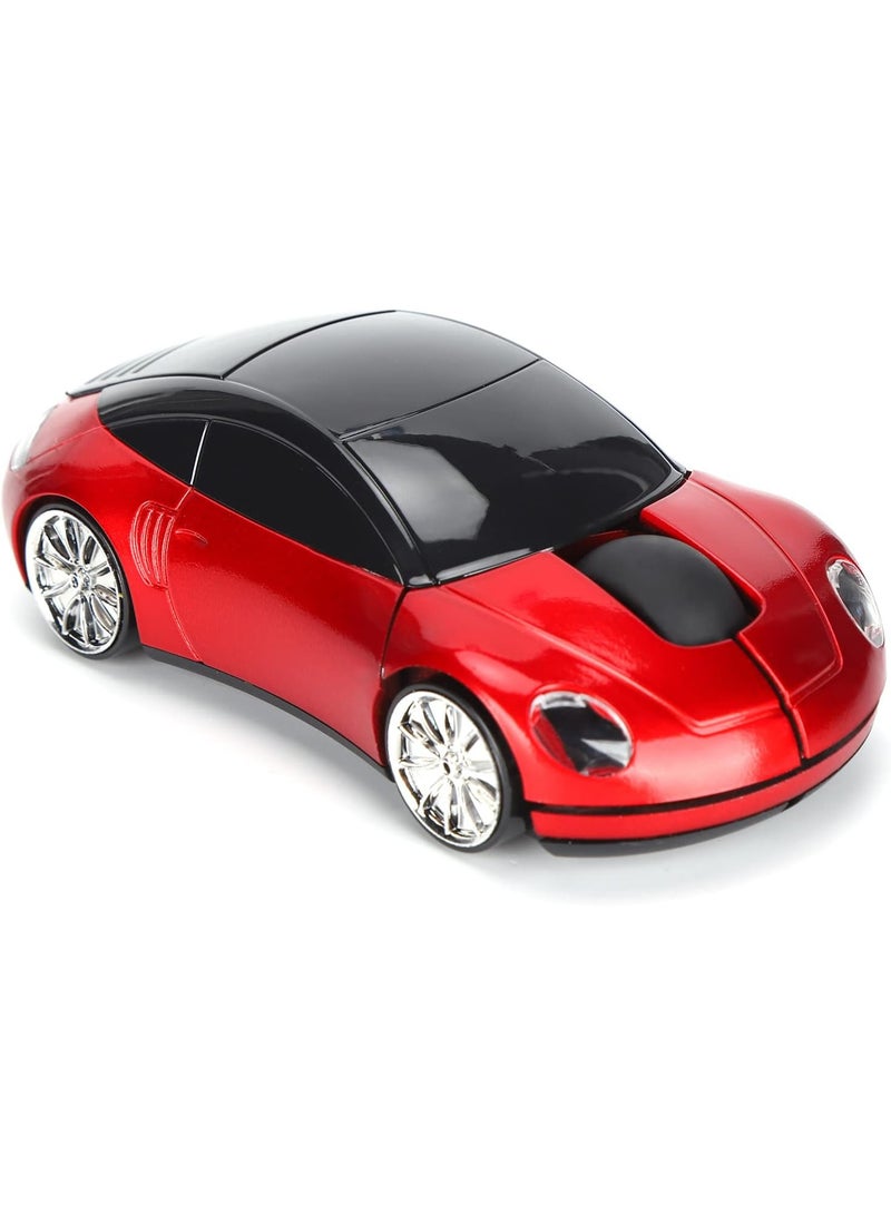 Sports Car Wireless Mouse USB Scroll 1600DPI Car Shaped Wireless Mouse 2.4GHz Lightweight for Laptop/PC - Image 2