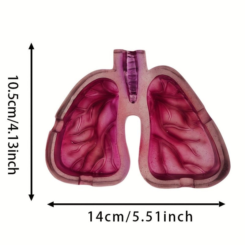 Unique Human Lung Ashtray For Home Office Car Beach Decor - Image 2